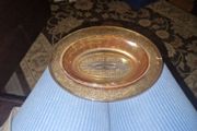 Carnival Glass Vintage Trinket Tray