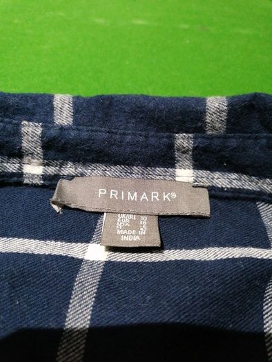 Ladies Navy and White Shirt