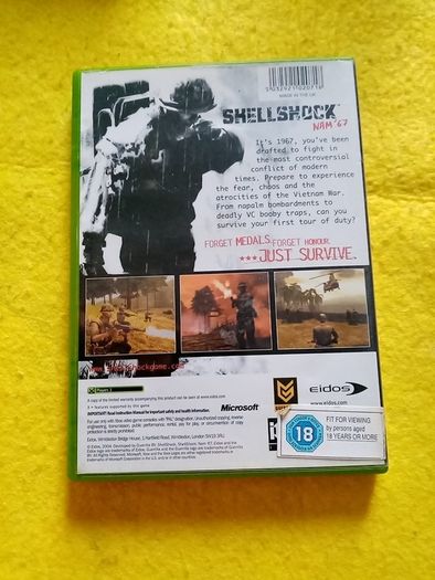 Shellshock Shell shock Xbox Original Games Original Pal version