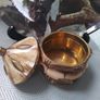 Indian Domed Bone & Brass Trinket Box Image 2