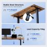 Electric Standing Desk, 120 x 60 cm Height Adjustable Sit Stand Desks Image 5