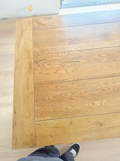 EZ Athens Solid Oak extendable dining table
