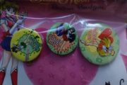 Sailor Moon Button Badges (3)