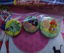 Sailor Moon Button Badges (3)