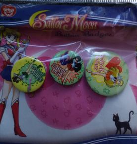 Sailor Moon Button Badges (3)