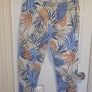 Made In Italy Blue Tropical Leaf Co Ord Lounge Set Relaxed Holiday Fit Image 6