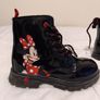 Disney Minnie Mouse Black Patent Boots With Flashing Lights Image 10
