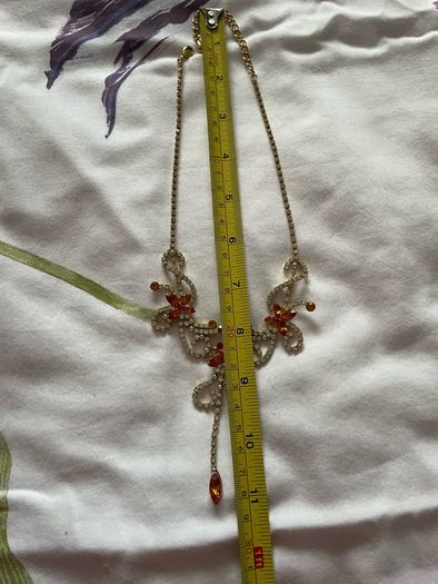 Necklace , bracelet and earrings