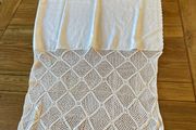 Crochet lace throw or shawl