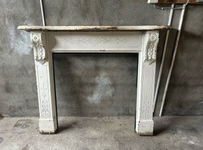 Original Victorian Cast Iron fire surround