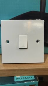 White Bell Push Switch