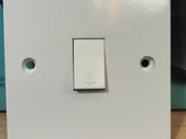 White Bell Push Switch