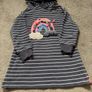 Next girls long hoodie/ tunic 5-6 years 116cm Image 2