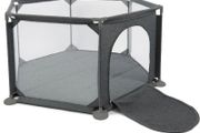 Babylo Safe &amp; Secure Playpen - Dark Grey