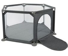 Babylo Safe & Secure Playpen - Dark Grey
