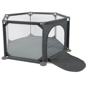 Babylo Safe & Secure Playpen - Dark Grey