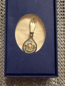 Swarovski - Baby Rattle. Gift. Baby Shower.