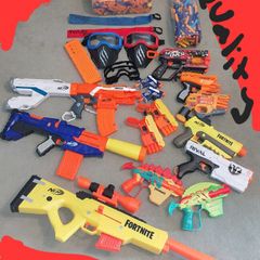 Nerf blaster collection