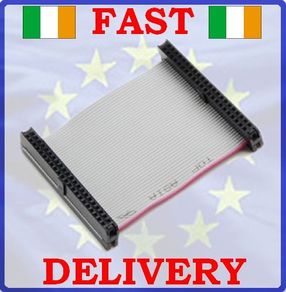 New 44 PIN 2.5" IDE Hard Drive Tape Cable Adapter Female To Female #116