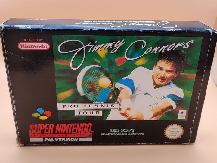 Jimmy Connors Snes CIB