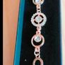 Rosegold bracelet with dimantes new Image 4
