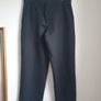 Carolyn Donelly Black Linen Trousers Size Uk 16 Image 4