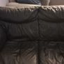 Black corner sofa Image 4