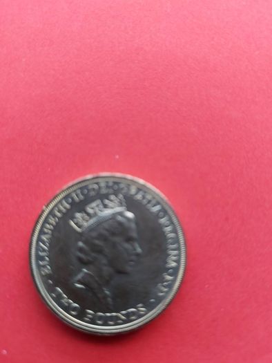 1989 Bill of Rights unc Two Pound Coin