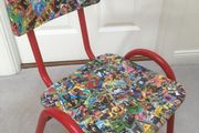 Lego decoupage chair