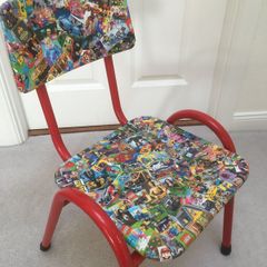 Lego decoupage chair
