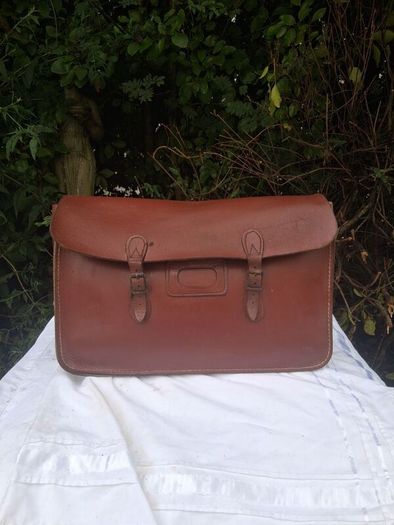 Quality Irish Hand Made Shoulder  Leather Satchel