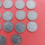 27 English Sixpence's Date Run, including key date 1952 Image 5
