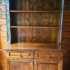 Large Solid Pine Welsh Dresser  Heavy, Traditiona
