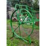 Cart Wheel Bench Green KAS1353 Image 2