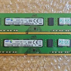 Samsung 16gb Ddr3 (2x8gb) Pc3-12800u M378b1g73db0-ck0 Pc Memory Ram