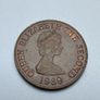 Old English Coin, 2 Pence 1989 Bailiwick of Jersey Image 3