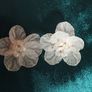 Delicate flower earrings. Image 6