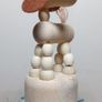 Wooden toy. Movable Puppet Figure. Dog Image 2