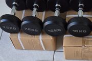 brand new 2x10kilo, 2x7.5kilo dumbbells