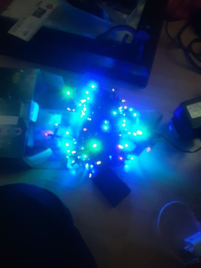 Christmas Lights .. 200 Multicolor Ultra Bright LED Lights .. Heavily Reduced .
