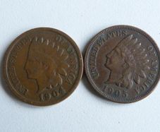 Indian Head cents