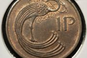 Ireland 1974 Excellent penny coin