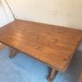 Rustic Dining Table and chairs Image 5