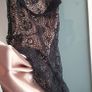 RENATA NUCCI black and taupe dress Sz 14 UK - Bnwt Rrp 239 Sterling Image 8