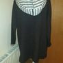 Zara dark grey coatigan uk 8-10 Image 3