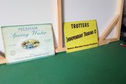 Only Fools and Horses tin metal signs x 2