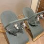 Baby Bouncer (Nested) - Sage Green Image 2