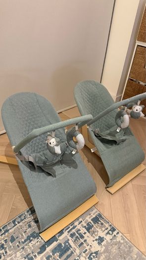 Baby Bouncer (Nested) - Sage Green