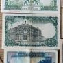 SPAIN 9 Banknotes 1925-71 Lot 25-1000 Pesetas Image 6