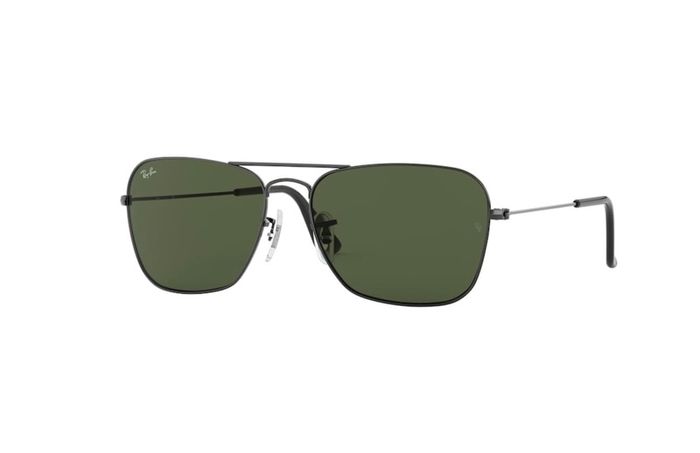 Rayban Caravan Gunmetal Black Sunglasses